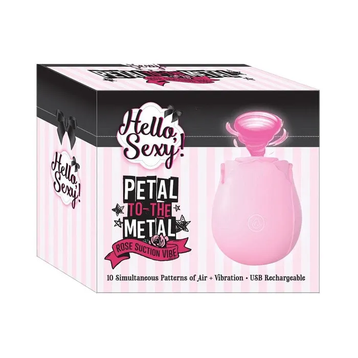 Petal tothe Metal Rose Suction Vibe Voodoo Toys Vibrators
