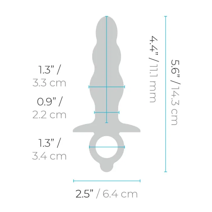 Anal bVibe BVibe Bounce Silicone Plug Anal bVibe BVibe Bounce Silicone Plug