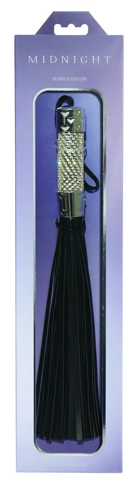 Anal Midnight Bling Flogger Sportsheets