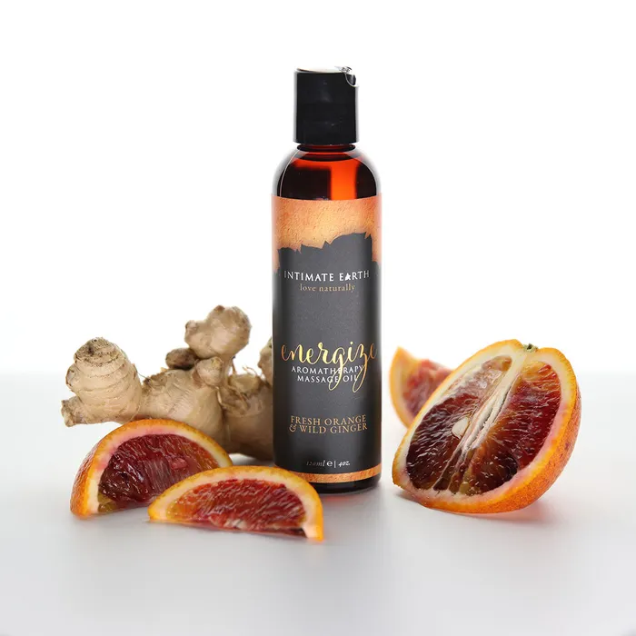 Couples Intimate Earth Intimate Earth Aromatherapy Massage Oil Energize 4oz Couples Intimate Earth Intimate Earth Aromatherapy Massage Oil Energize 4oz