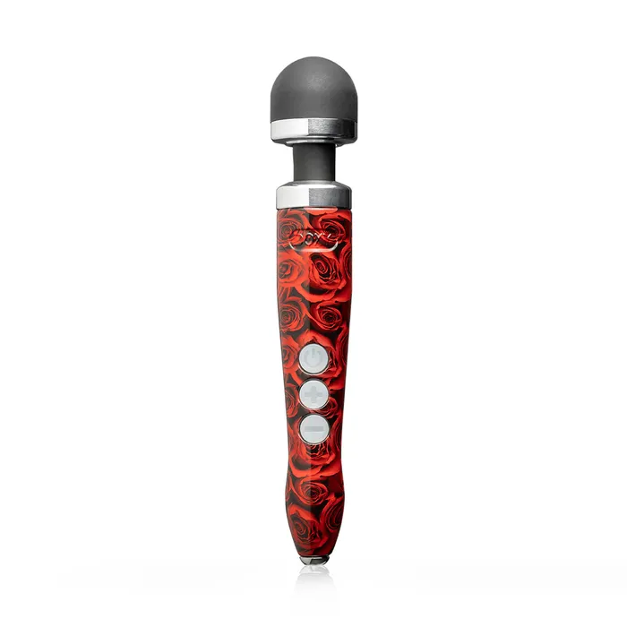 Doxy Female Sex Toys Doxy Die Cast 3R Rechargeable Wand Roses