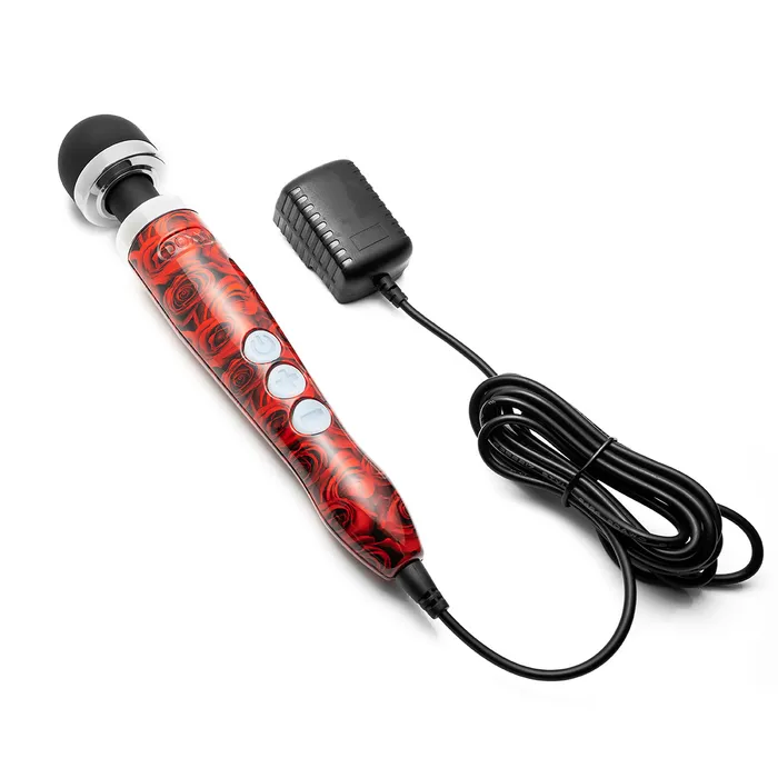 Doxy Female Sex Toys Doxy Die Cast 3R Rechargeable Wand Roses Doxy Female Sex Toys Doxy Die Cast 3R Rechargeable Wand Roses