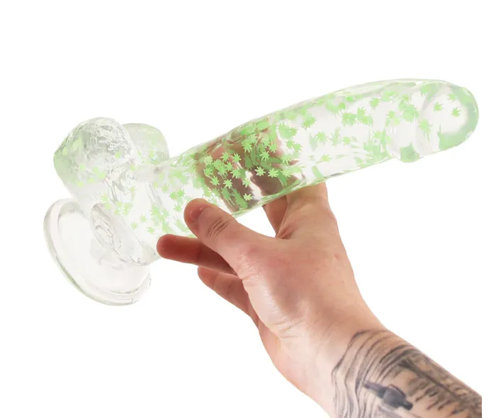 Erotica Adult Toys Dildos I Leaf Dick Glow In The Dark Dildo
