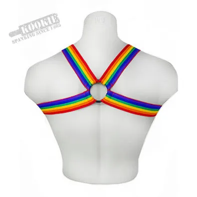 Kookie Intl Female Sex Toys Rainbow Elastic Harness Kookie Intl Female Sex Toys Rainbow Elastic Harness