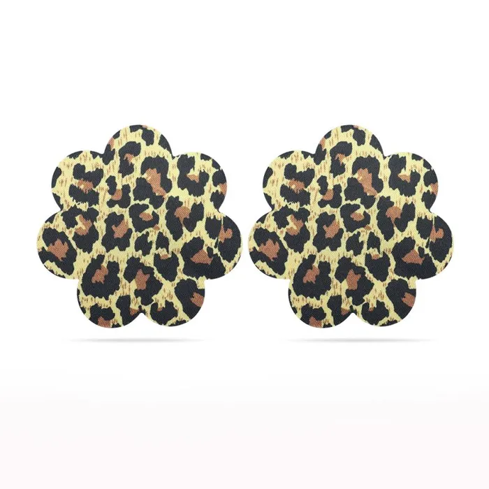 Leopard Sexy Nipple Pasties Twin Pack Lovetoy Nipple Clitoral Toys