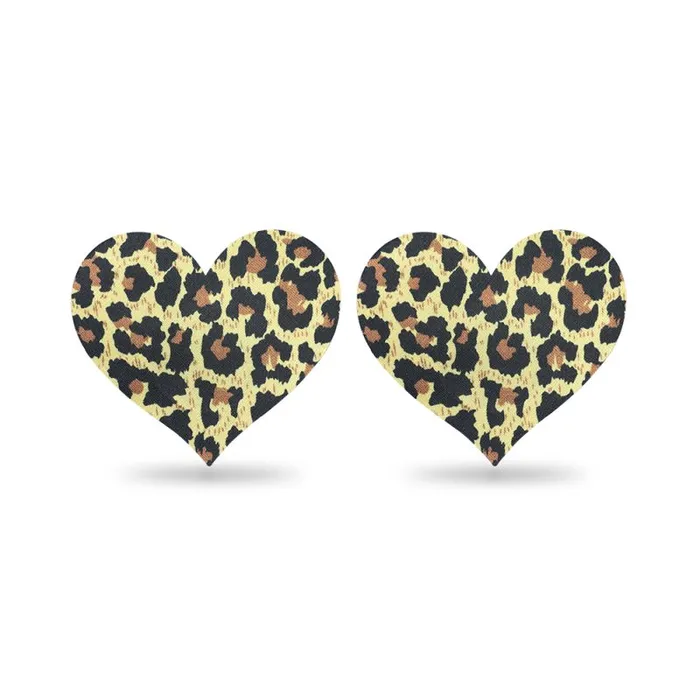 Leopard Sexy Nipple Pasties Twin Pack Lovetoy Nipple Clitoral Toys