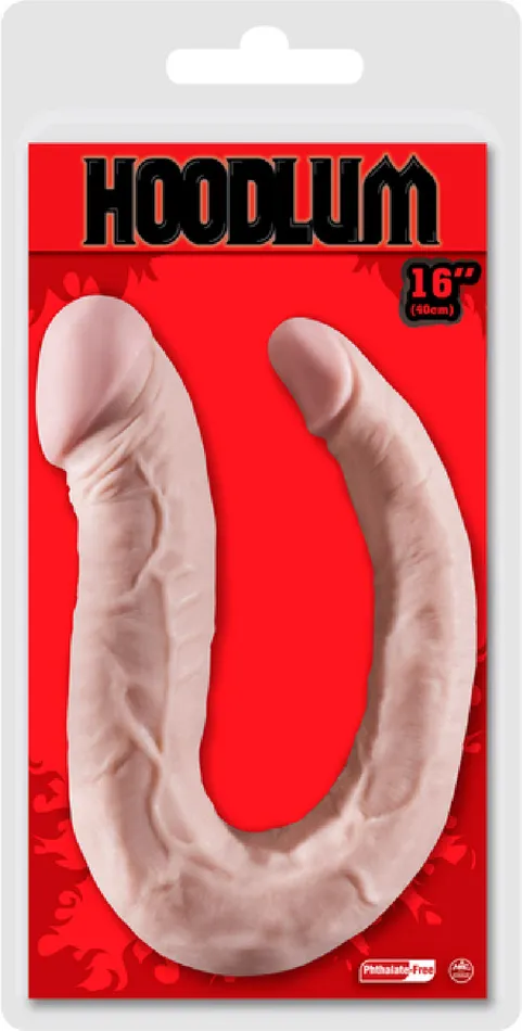 Nanma Dildos 16 Thin Double Dong Sex Toy Adult Pleasure Flesh