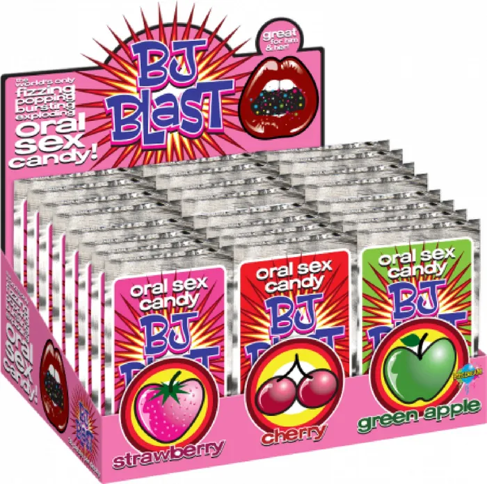 Pipedreams Couples Bj Blast Oral Sex Candy 36 X Display