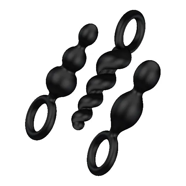 Satisfyer Anal Satisfyer Plugs Booty Call Black