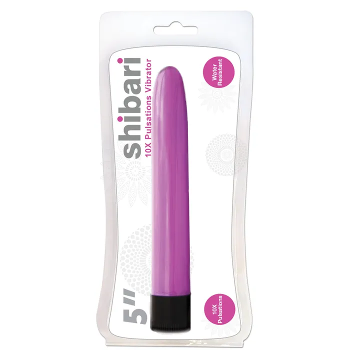 Shibari Vibrators 10X Pulsations Vibrator 5in Pink