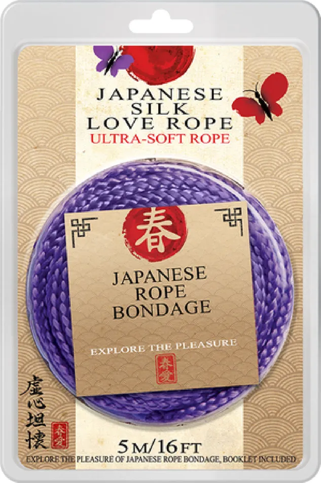 Topco Sales Couples Rope 5m Lavender Bondage Sex Adult Pleasure Orgasm