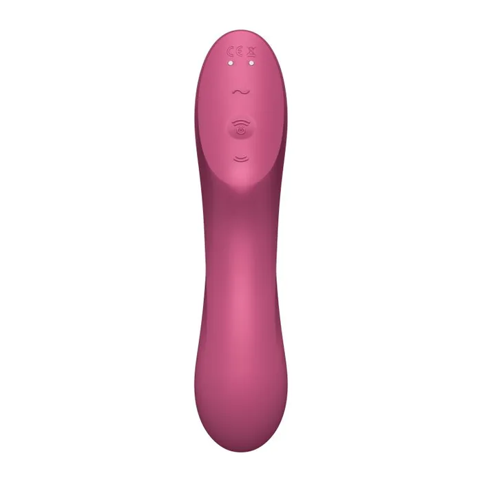 Vibrators Satisfyer Satisfyer Curvy Trinity 3 Insertable Air Pulse Vibrator Pink