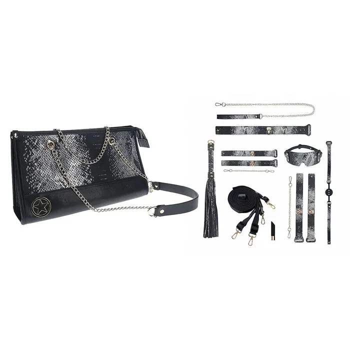OUCH Florence Collection Kit with Bag Bondage Set with Bag 8 Piece Kit Shots Toys Couples OUCH Florence Collection Kit with Bag Bondage Set with Bag 8 Piece Kit Shots Toys Couples