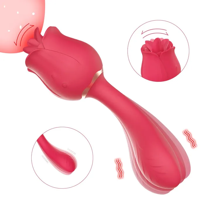 Tongue Licking Vibrator 2 In 1 Butt Plug for Couple Dildo G spot Clitoral Stimulator soniker Female Sex Toys