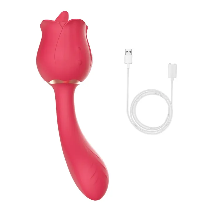Tongue Licking Vibrator 2 In 1 Butt Plug for Couple Dildo G spot Clitoral Stimulator soniker Female Sex Toys