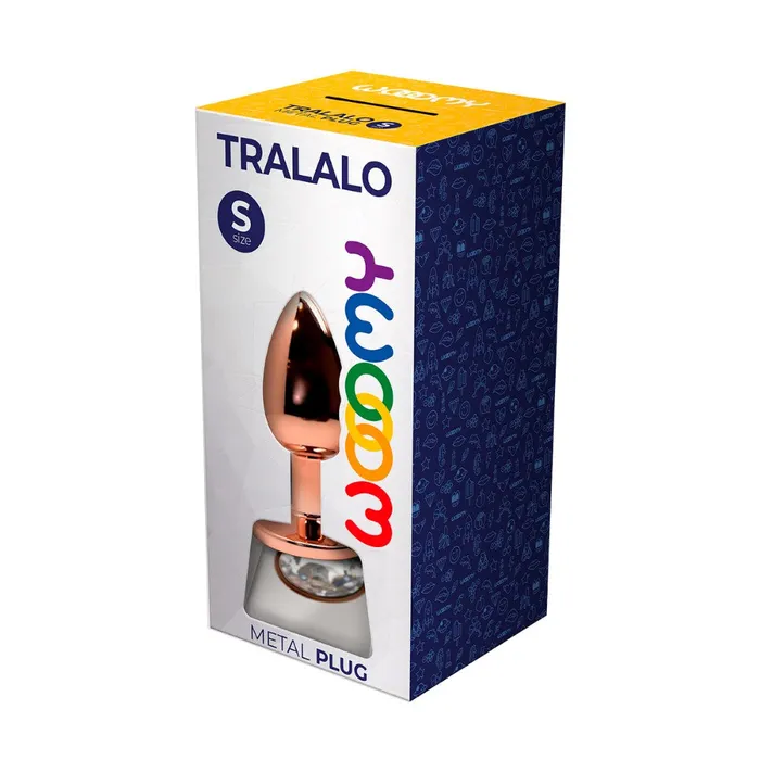Wooomy Anal Tralalo Rose Gold Metal Anal Plug Wooomy