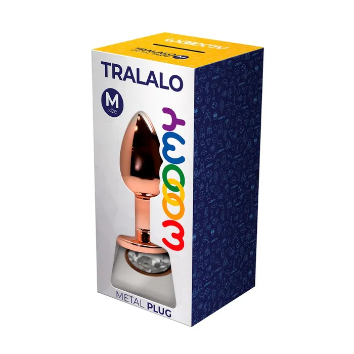 Wooomy Anal Tralalo Rose Gold Metal Anal Plug Wooomy