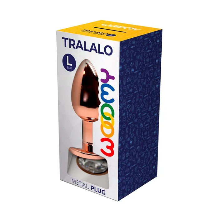 Wooomy Anal Tralalo Rose Gold Metal Anal Plug Wooomy