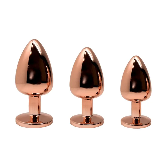 Wooomy Anal Tralalo Rose Gold Metal Anal Plug Wooomy