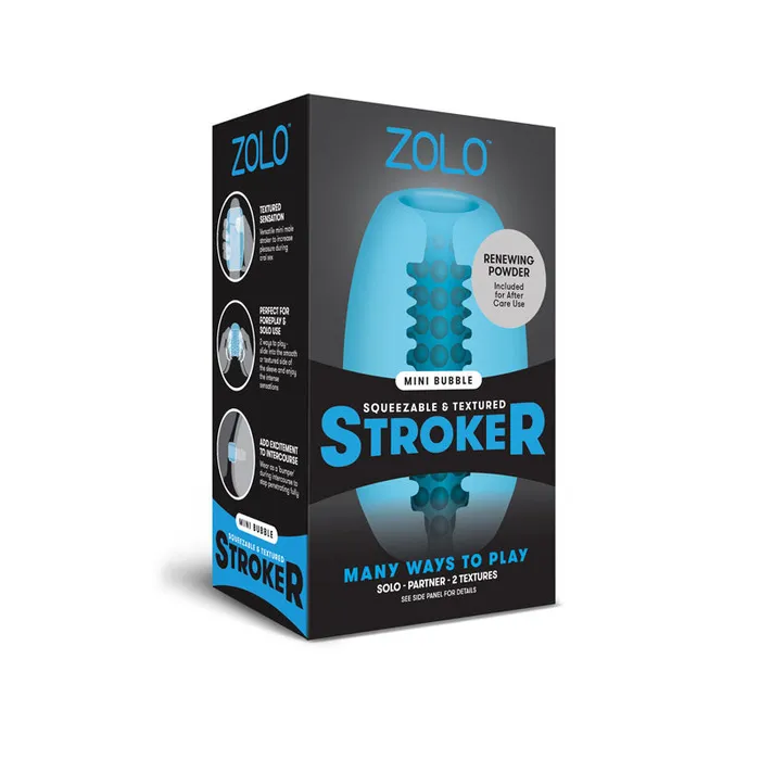 Zolo Zolo Mini Bubble Stroker Mini Stroker Male Sex Toys