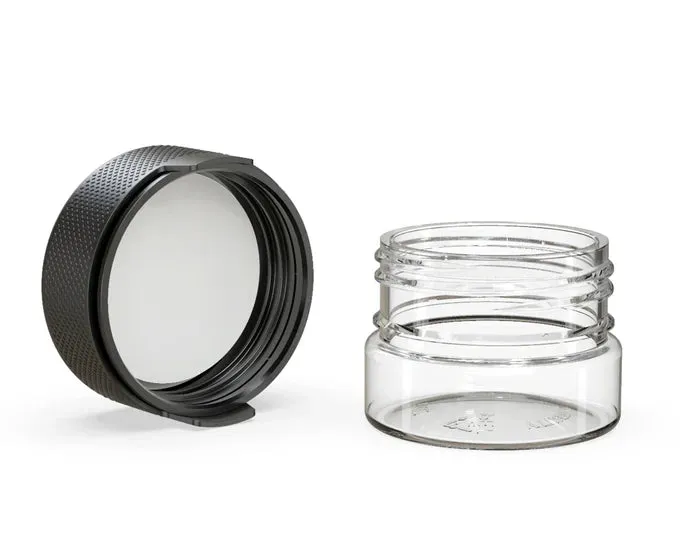 Anal Chubby Gorilla 30CC1FLOZ30ML Aviator CR Container With Inner Seal Tamper Clear NaturalOpaque Black Lid Chubby Gorilla Anal Chubby Gorilla 30CC1FLOZ30ML Aviator CR Container With Inner Seal Tamper Clear NaturalOpaque Black Lid Chubby Gorilla