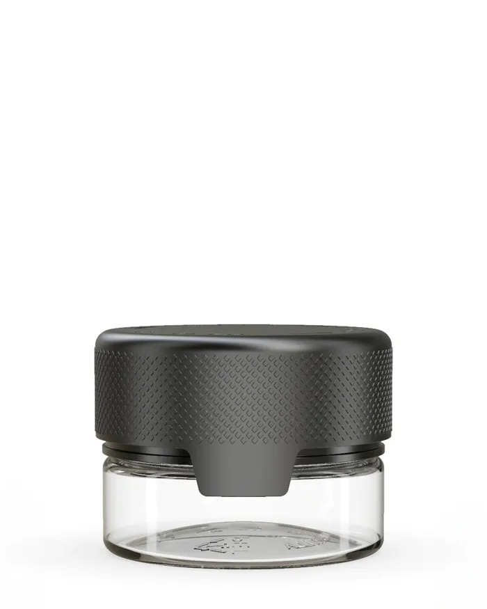 Anal Chubby Gorilla 30CC1FLOZ30ML Aviator CR Container With Inner Seal Tamper Clear NaturalOpaque Black Lid Chubby Gorilla