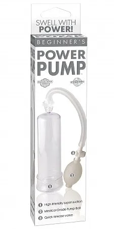 Pipedream Products Anal Beginners Power Pump Clear