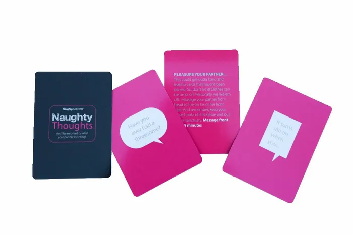 Vedo Games Naughty Thoughts Card Game