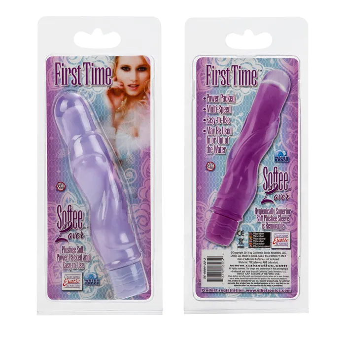 Vibrators First Time Softee Lover Purple California Exotic Novelties