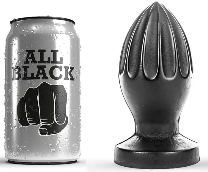 ALL BLACK Vibrators TUTTO NERO SPINA 12CM