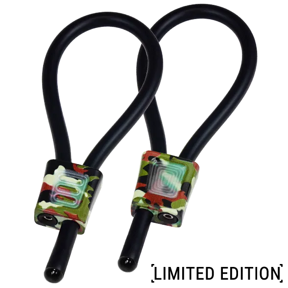 ELECTRASTIM Vibrators ELECTRASTIM PRESTIGE ELECTRALOOPS GANCI REGOLABILI CAMOUFLAGE