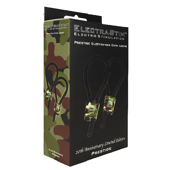 ELECTRASTIM Vibrators ELECTRASTIM PRESTIGE ELECTRALOOPS GANCI REGOLABILI CAMOUFLAGE