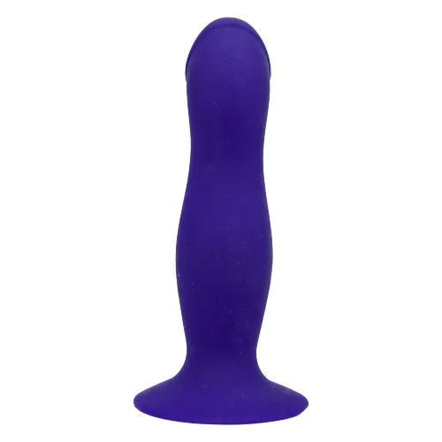 Loving Joy 6 Inch Silicone Dildo with Suction Cup Midnight Blue Loving Joy Anal