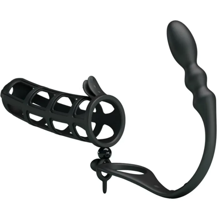 Male Sex Toys PRETTY LOVE BOTTOM PRETTY LOVE HERCULES PENIS SHEATH VIBRATING ANAL STIMULATION Male Sex Toys PRETTY LOVE BOTTOM PRETTY LOVE HERCULES PENIS SHEATH VIBRATING ANAL STIMULATION
