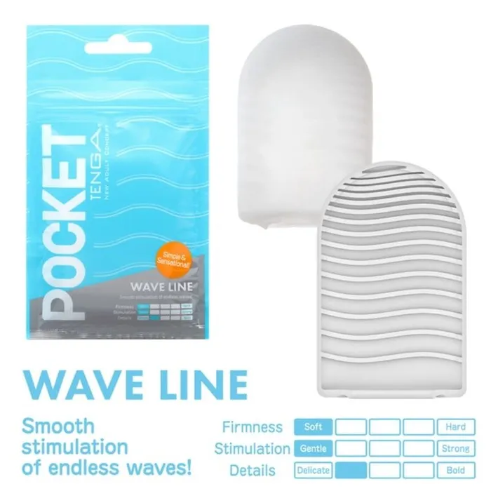 TENGA Vibrators WAVE POCKET TENGA