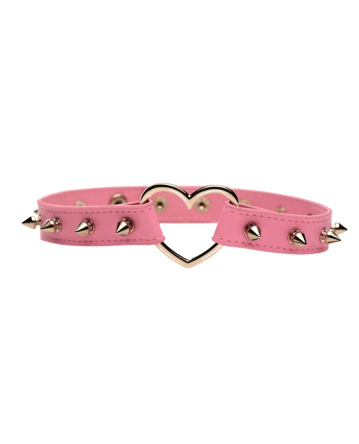 Anal XR Brands Master Series Spiked Heart Choker