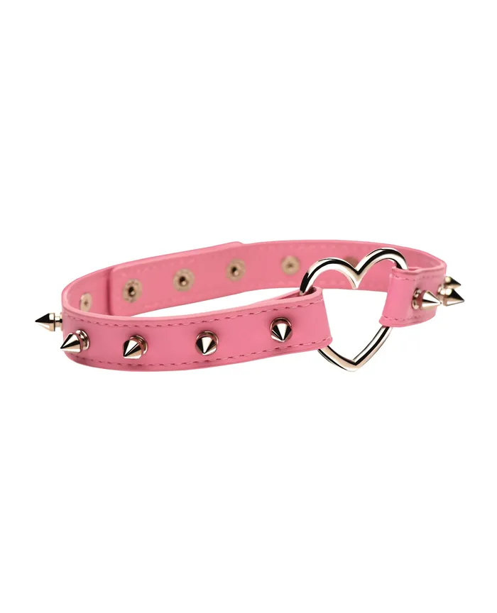 Anal XR Brands Master Series Spiked Heart Choker