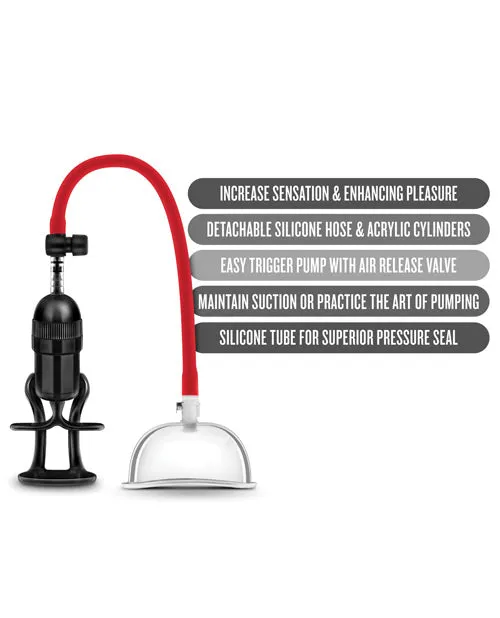 Blush Temptasia Intense Pussy Pump System Blush Male Sex Toys
