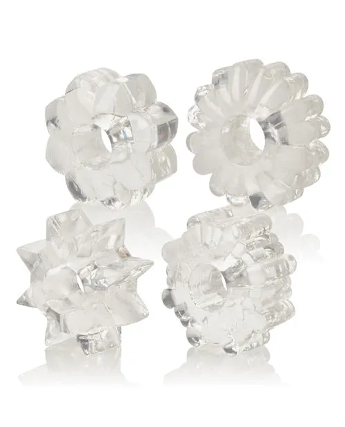 CalExotics Anal Basic Essentials Rings Set Of 4