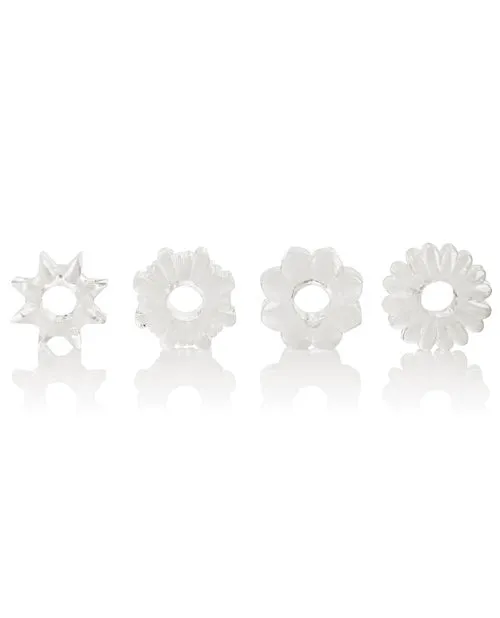 CalExotics Anal Basic Essentials Rings Set Of 4