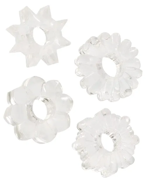 CalExotics Anal Basic Essentials Rings Set Of 4