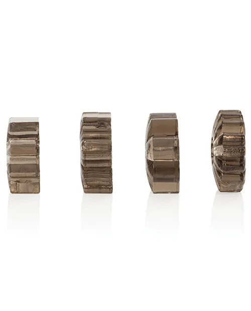 CalExotics Anal Basic Essentials Rings Set Of 4