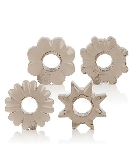 CalExotics Anal Basic Essentials Rings Set Of 4