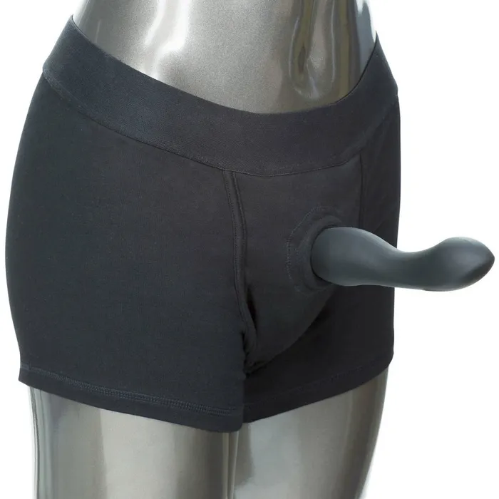 California Exotics Female Sex Toys Packer Gear Boxer Brief Harness Available In Size XS To 3XL