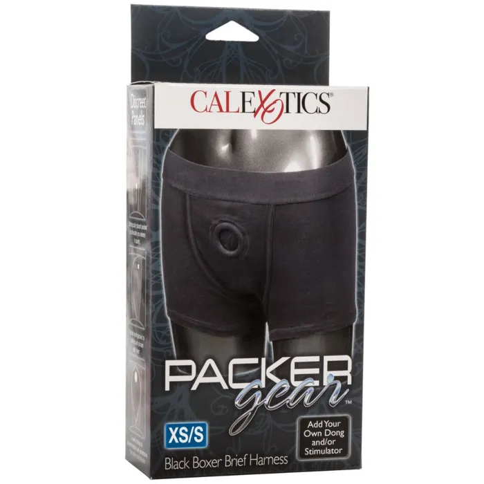 California Exotics Female Sex Toys Packer Gear Boxer Brief Harness Available In Size XS To 3XL
