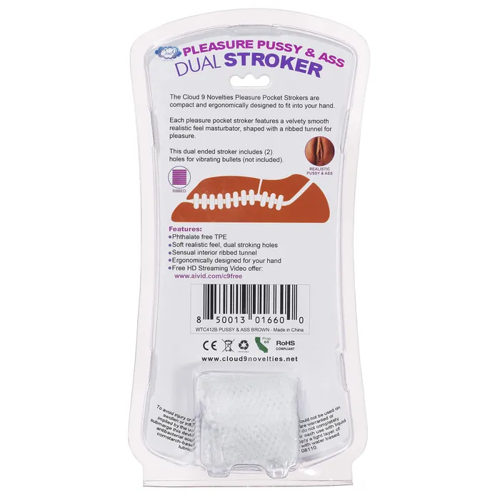 Cloud 9 Dual Stroker Cloud 9 Novelties Male Sex Toys