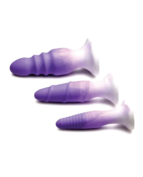 Curve Toys Simply Sweet Silicone Butt Plug Set Curve Anal Curve Toys Simply Sweet Silicone Butt Plug Set Curve Anal