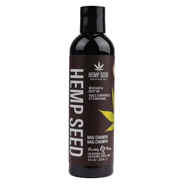 Earthly Body Hemp Seed Massage and Body Oil by Earthly Body Couples