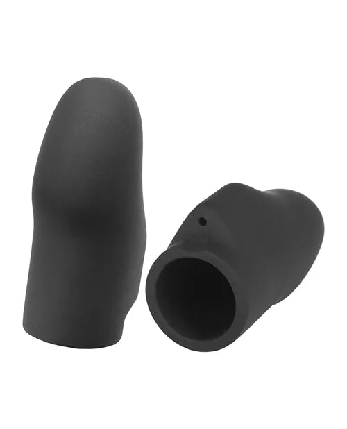 Electrastim Anal Electrastim Explorer Electro Finger Sleeves Black