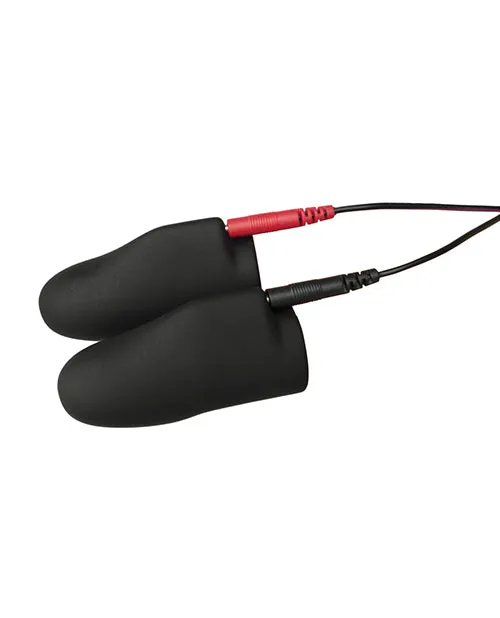 Electrastim Anal Electrastim Explorer Electro Finger Sleeves Black